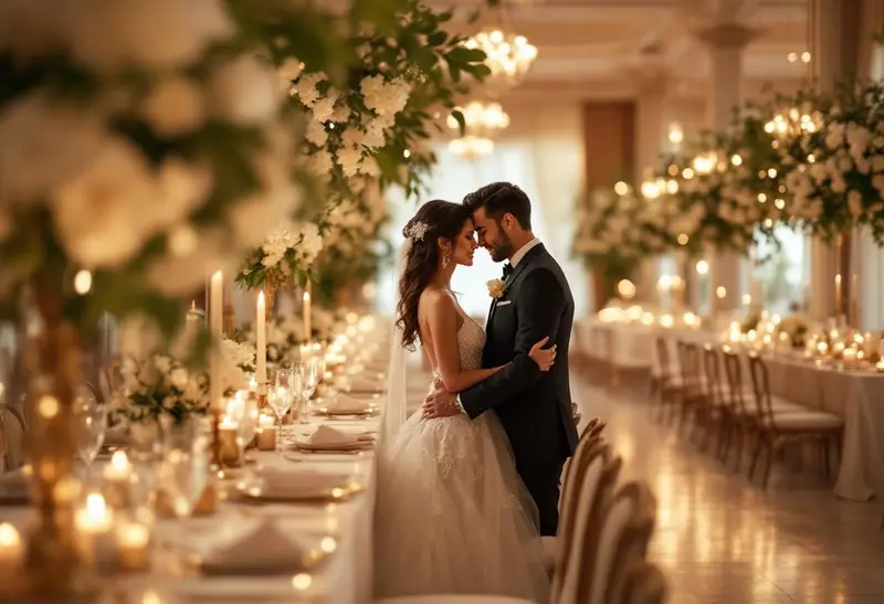 Barra de cócteles en boda