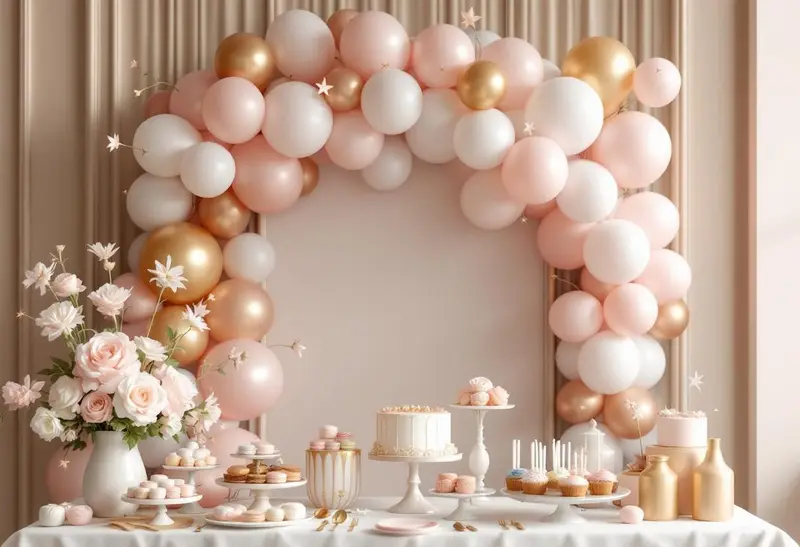 Detalles de decoración baby shower