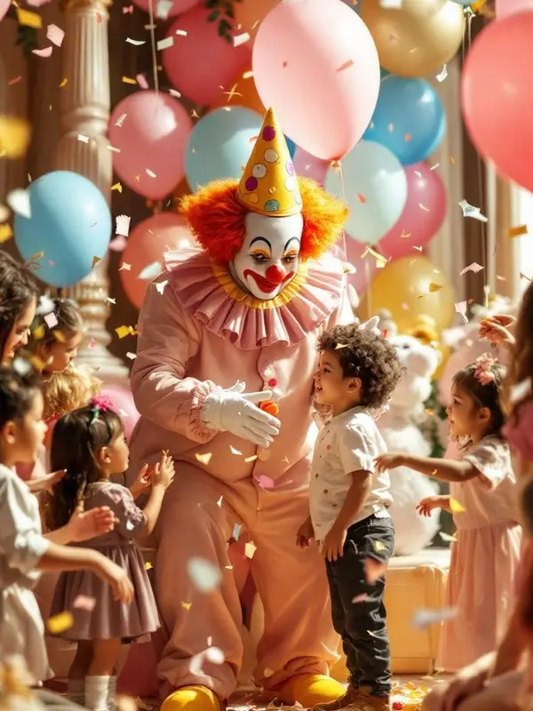 Caritas pintadas para niños en La Fábrica de Eventos