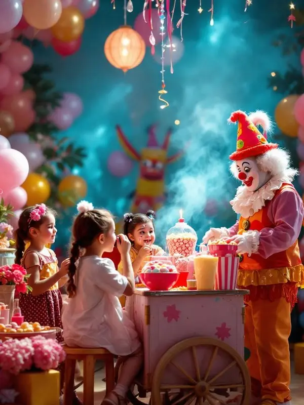 Carrito de dulces en La Fábrica de Eventos