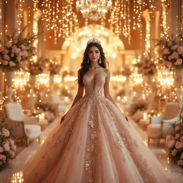 Hora loca en fiesta de quinceañera