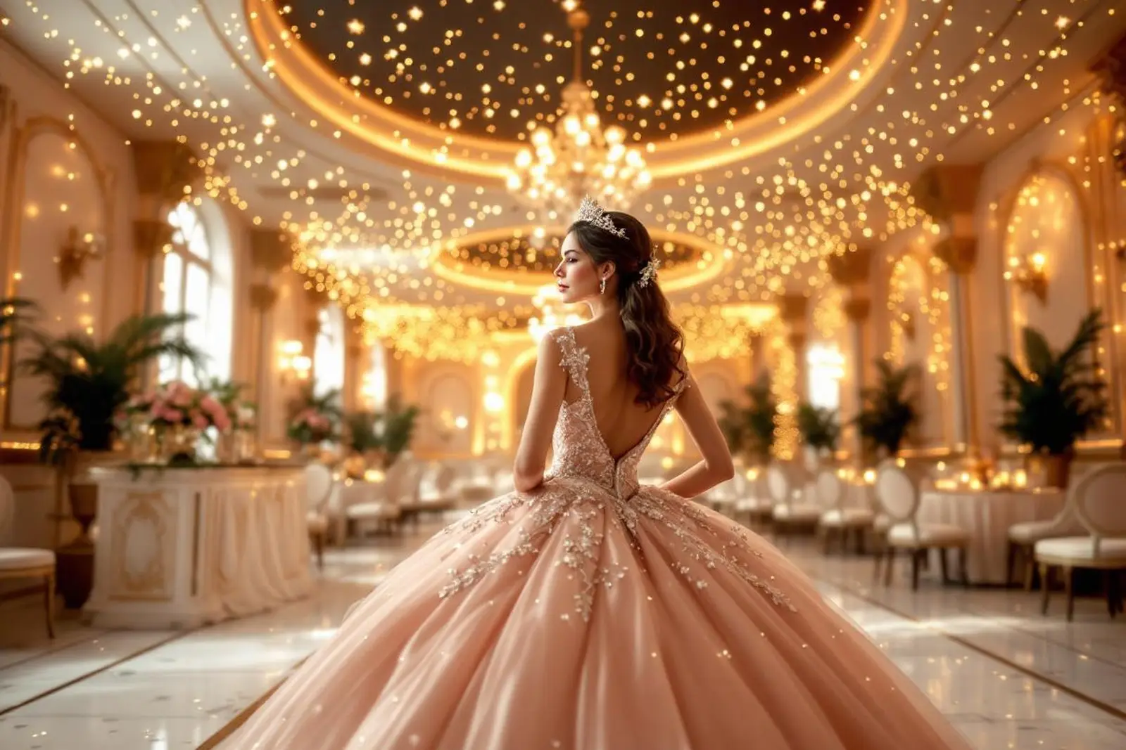 Vals de quinceañera en La Fábrica de Eventos